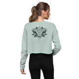 Lotus Crop Sweatshirt